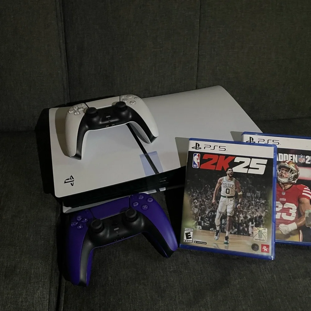 Sony PlayStation 5 Next-Gen Console White and Black